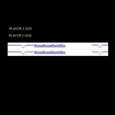 DDR ACE Arcade Pad Decals set