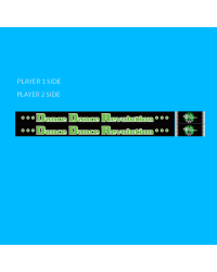 DDR Classic Arcade Pad Decals set