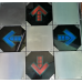 In The Groove ITG Arcade Pad Arrow Panel (PINK)