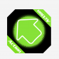 DDR Arcade Pad Arrow Panel (SOLO) (LEFT/RIGHT)