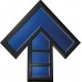In The Groove  ITG Arcade Pad Arrow Panel (BLUE) 