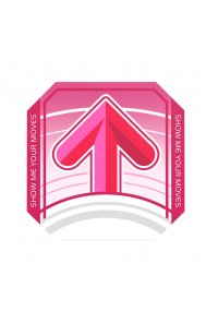 Dance Dance Revolution DDR Arcade Pad Arrow Panel(PINK) (ACE)