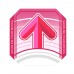 Dance Dance Revolution DDR Arcade Pad Arrow Panel(PINK) (ACE)