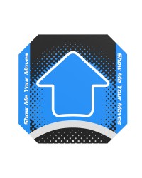 Dance Dance Revolution DDR Arcade Pad Arrow Panel (BLUE)CLASSIC