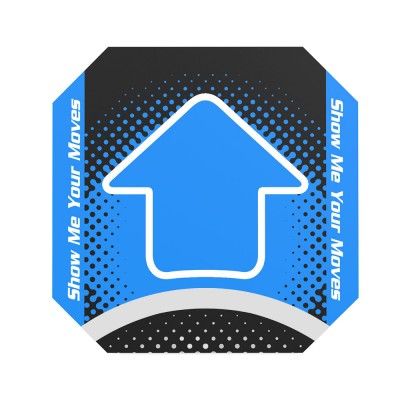 Dance Dance Revolution DDR Arcade Pad Arrow Panel (BLUE)CLASSIC
