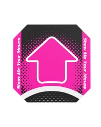  Dance Dance Revolution DDR Arcade Pad Arrow Panel (PINK) 