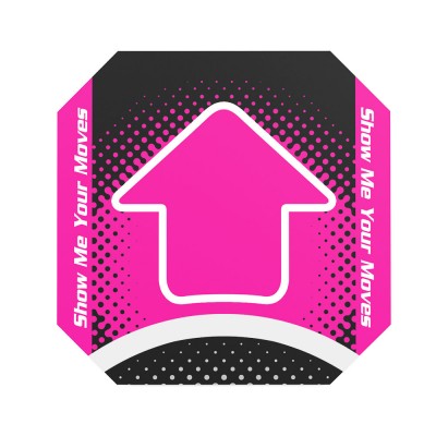  Dance Dance Revolution DDR Arcade Pad Arrow Panel (PINK) 