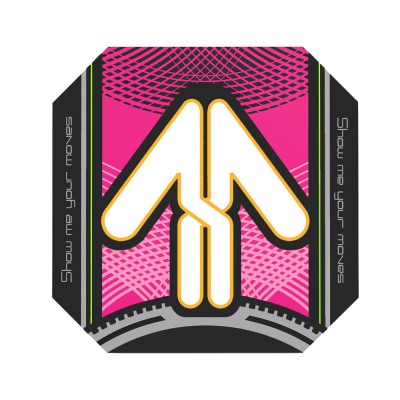 Dance Dance Revolution DDR Arcade Pad Arrow Panel (PINK) (X)