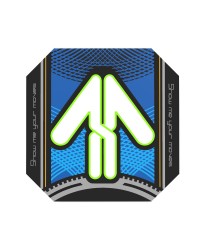 Dance Dance Revolution DDR Arcade Pad Arrow Panel (BLUE) (X)