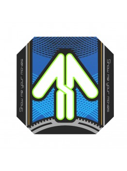 Dance Dance Revolution DDR Arcade Pad Arrow Panel (BLUE) (X)