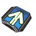Dance Dance Revolution DDR Arcade Pad Arrow Panel (BLUE) (X)